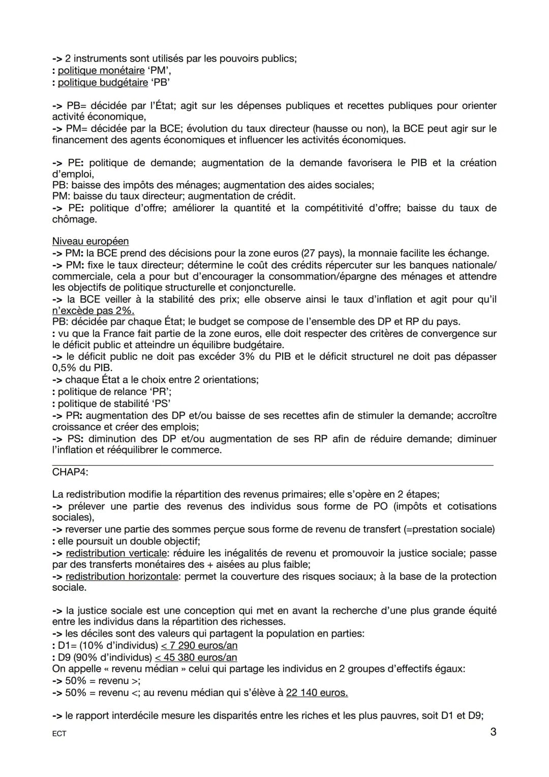 Fiche révision générale
Programme Tle
ÉCONOMIE
CHAP1
-> État gendarme= interventions minimales;
L'État gendarme désigne le rôle minimal d