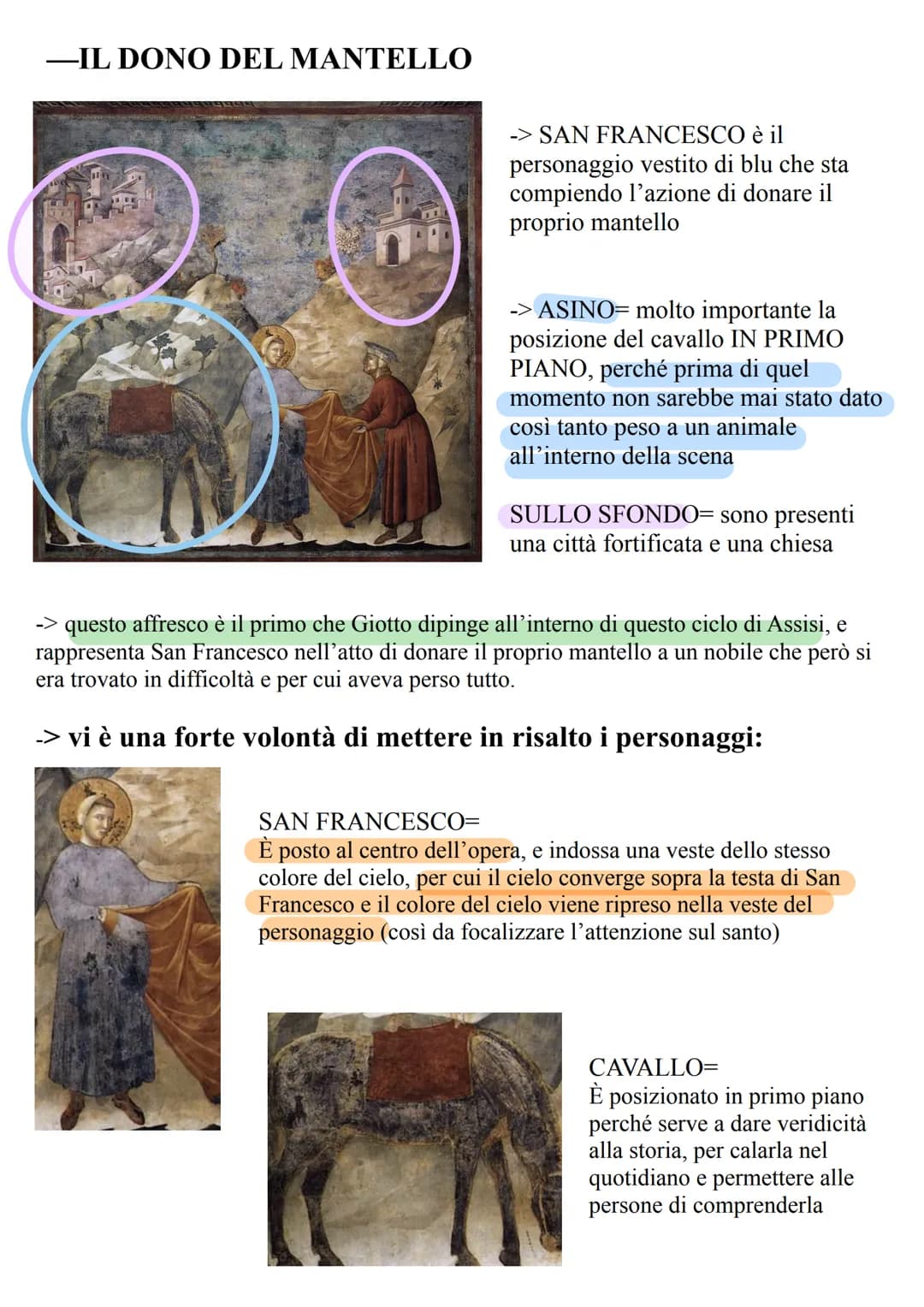 # GIOTTO
1277 =
Sembra essere figlio di un fabbro, nato in un paesino vicino a Santa
Maria novella.
|_ quindi sembra fosse già figlio di u