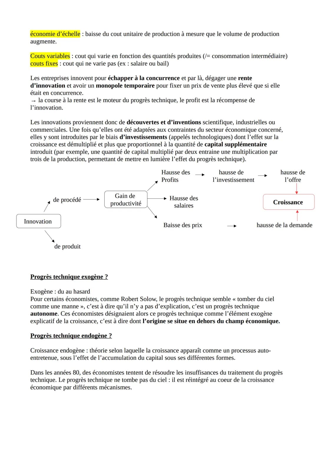 SES - quelles sont les sources et les défis de la croissance économique ?
Iº la croissance économique, de quoi parle t on ?
Croissance éco