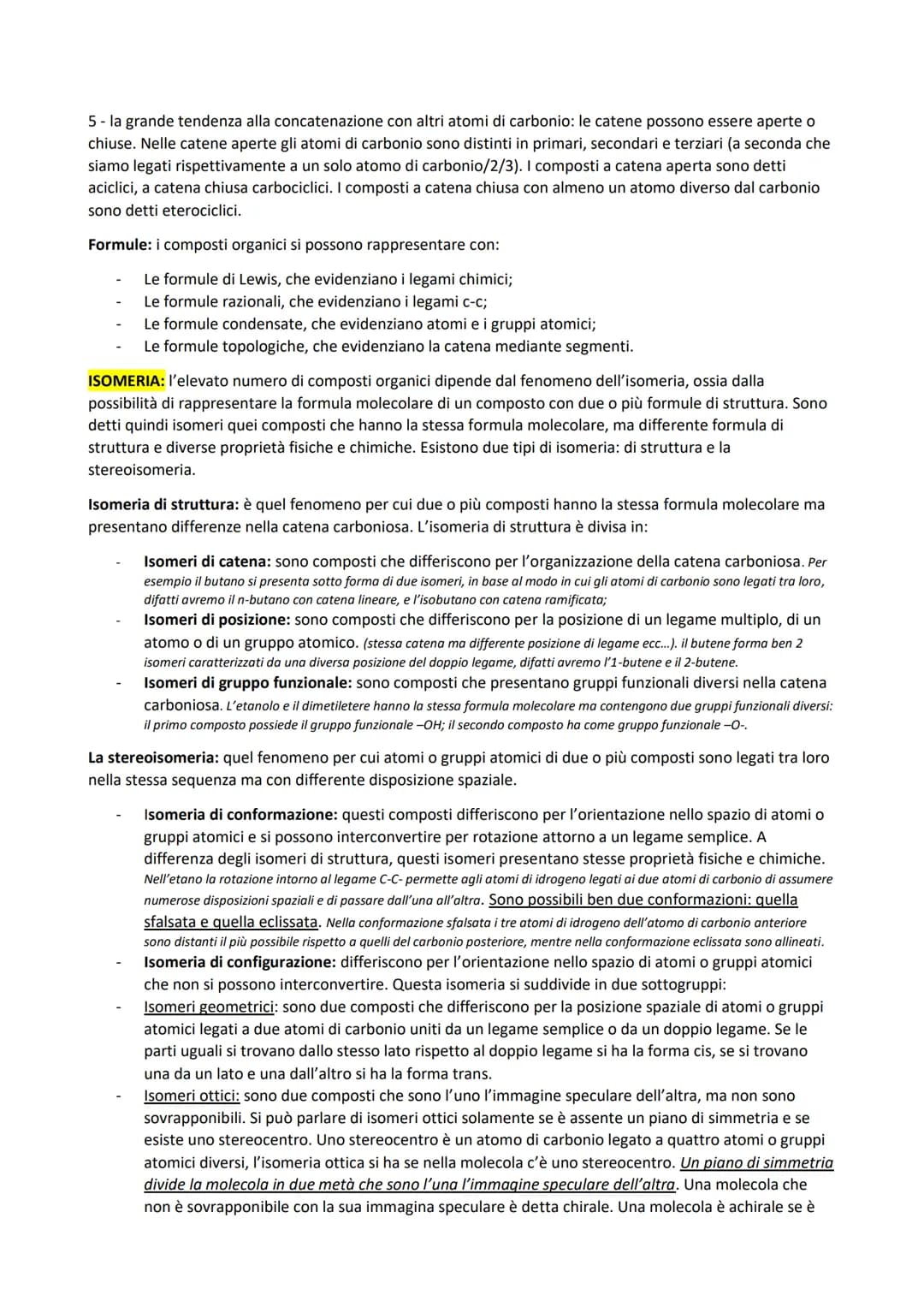 # I COMPOSTI DEL CARBONIO: Il carbonio è un elemento chimico molto diffuso, che dà nome a uno specifico
ambito della chimica, ossia la chimi