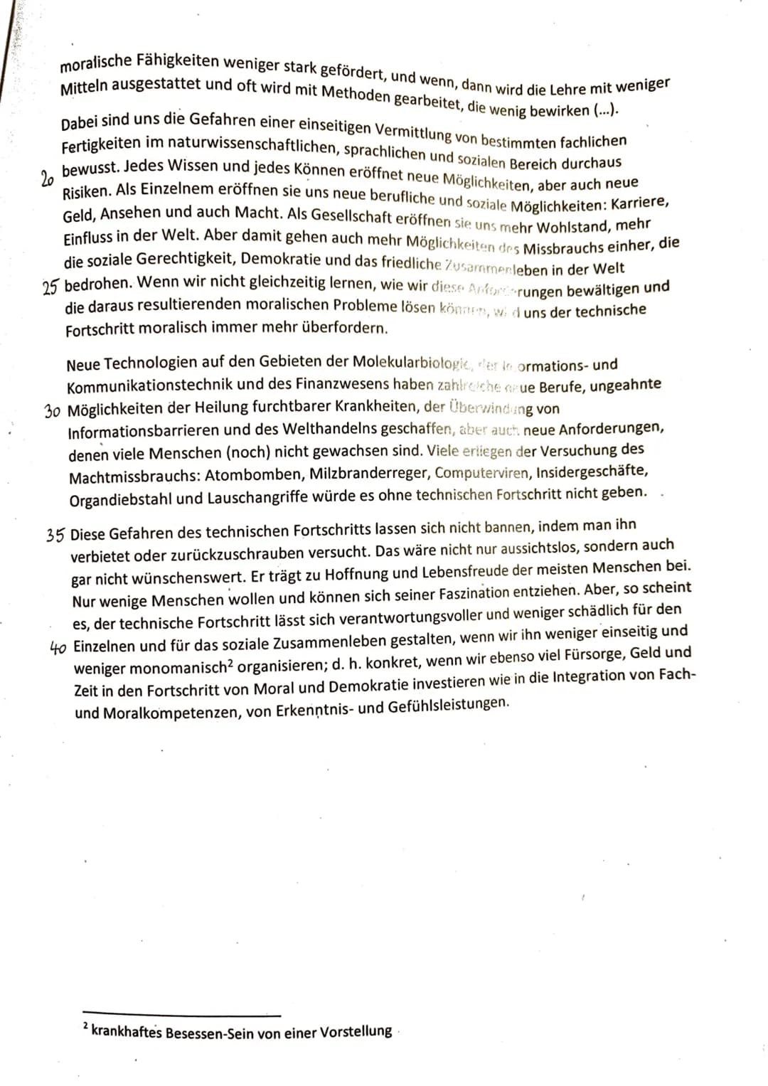 Pädagogik GK 12.1
(Schäfer)
Name: Ni's Rosenberger
Klausur Nr. 2
12.12.2022
Thema:
Kohlbergs Theorie der Moralentwicklung
Textgrundlage:
Geo