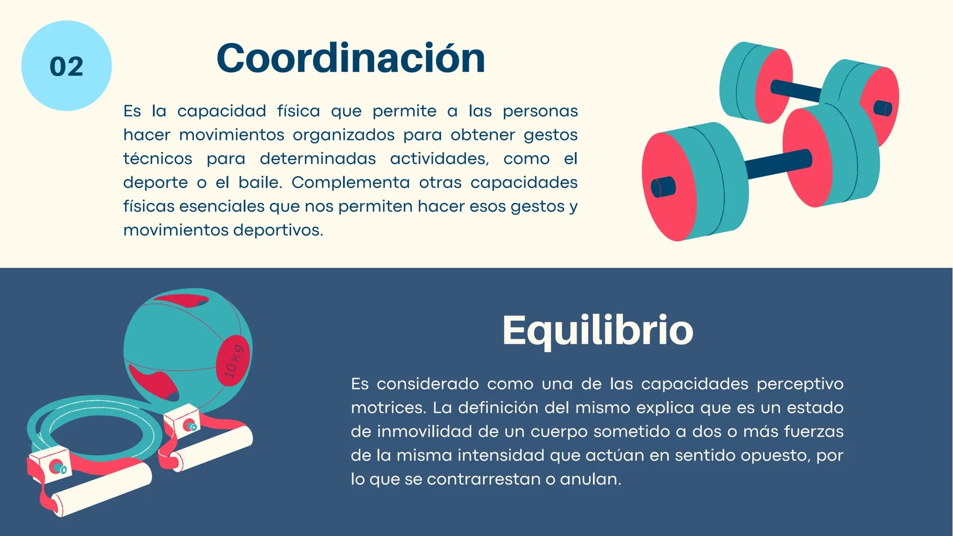 Educación Física
# LA CONDICIÓN
# FÍSICA D
01
INTRODUCCIÓN
El ejercicio físico y la
salud
04
ÍNDICE
02
¿QUÉ ES LA
CONDICIÓN FÍSICA?
03