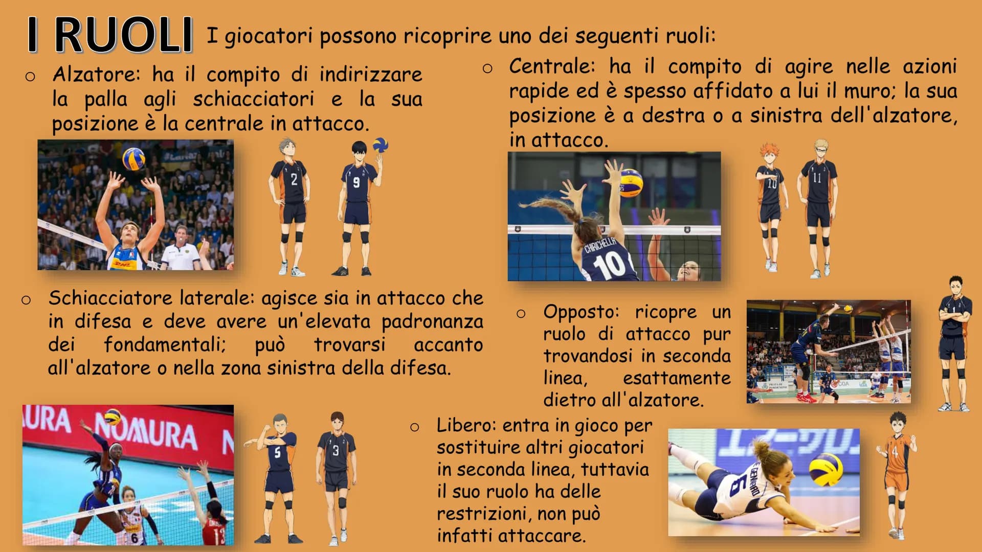# LA PALLAVOLO
A.s. 2021-2022 La pallavolo è uno sport di squadra, che si
svolge tra due squadre con in campo sei
giocatori, ed altri sei i