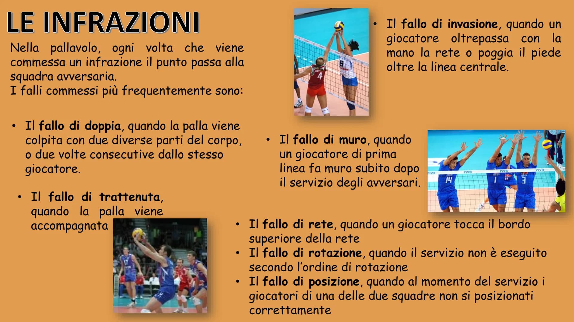 # LA PALLAVOLO
A.s. 2021-2022 La pallavolo è uno sport di squadra, che si
svolge tra due squadre con in campo sei
giocatori, ed altri sei i