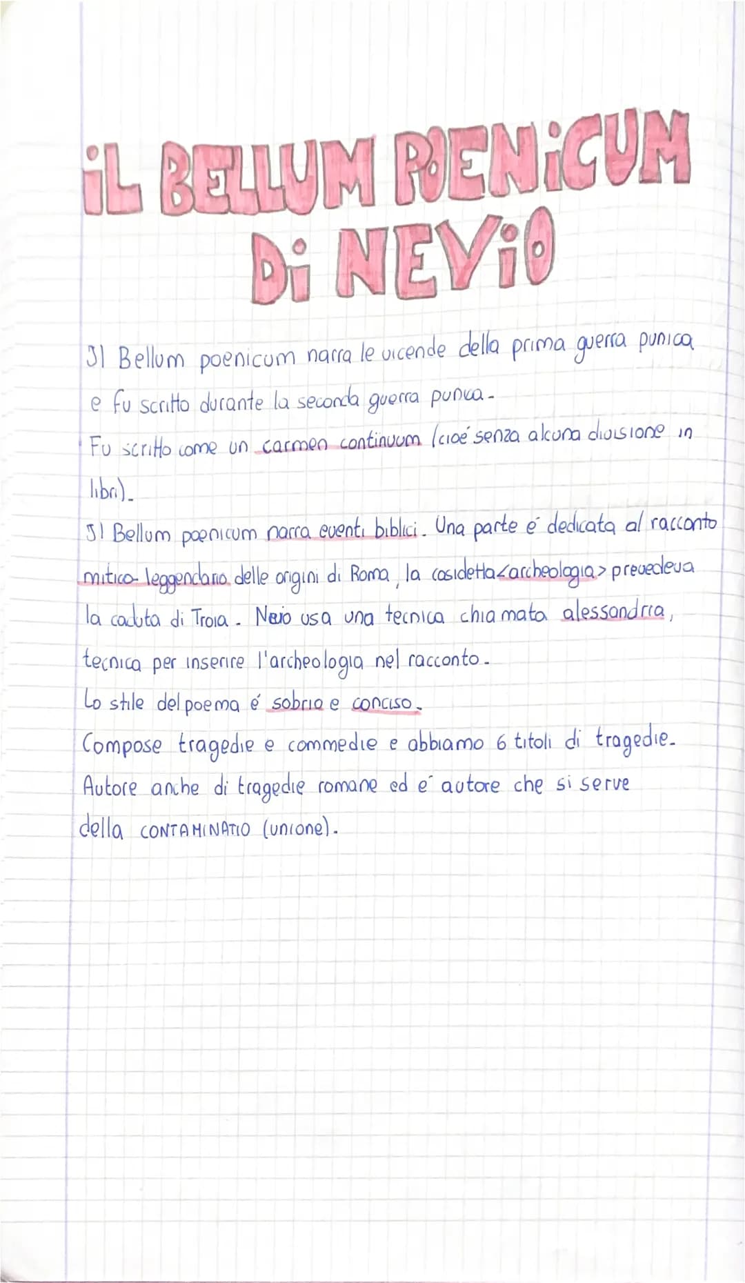 # IL BELLUM PENICUM
# Di NEVIO
31 Bellum poenicum narra le vicende della prima guerra punica.
e fu scritto durante la seconda guerra punca