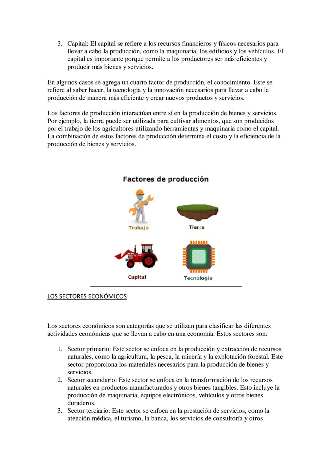 # LA ACTIVIDAD ECONÓMICA
La actividad económica es el conjunto de actividades que los seres humanos llevan a
cabo para producir, intercambi