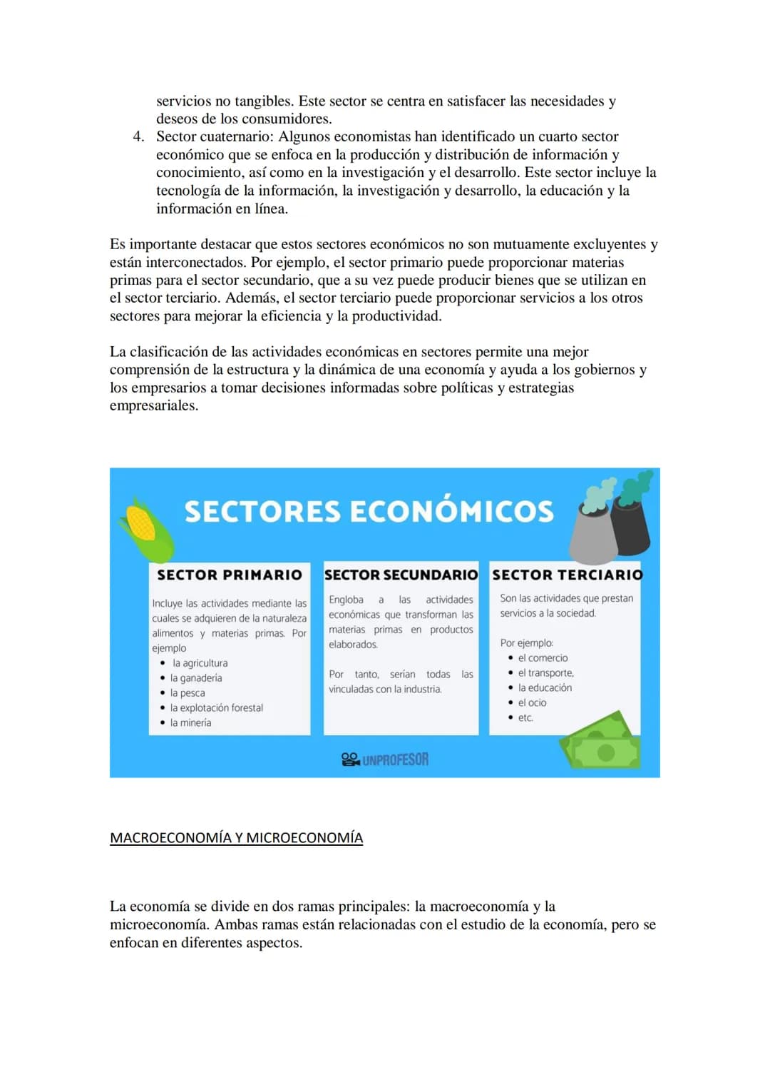 # LA ACTIVIDAD ECONÓMICA
La actividad económica es el conjunto de actividades que los seres humanos llevan a
cabo para producir, intercambi