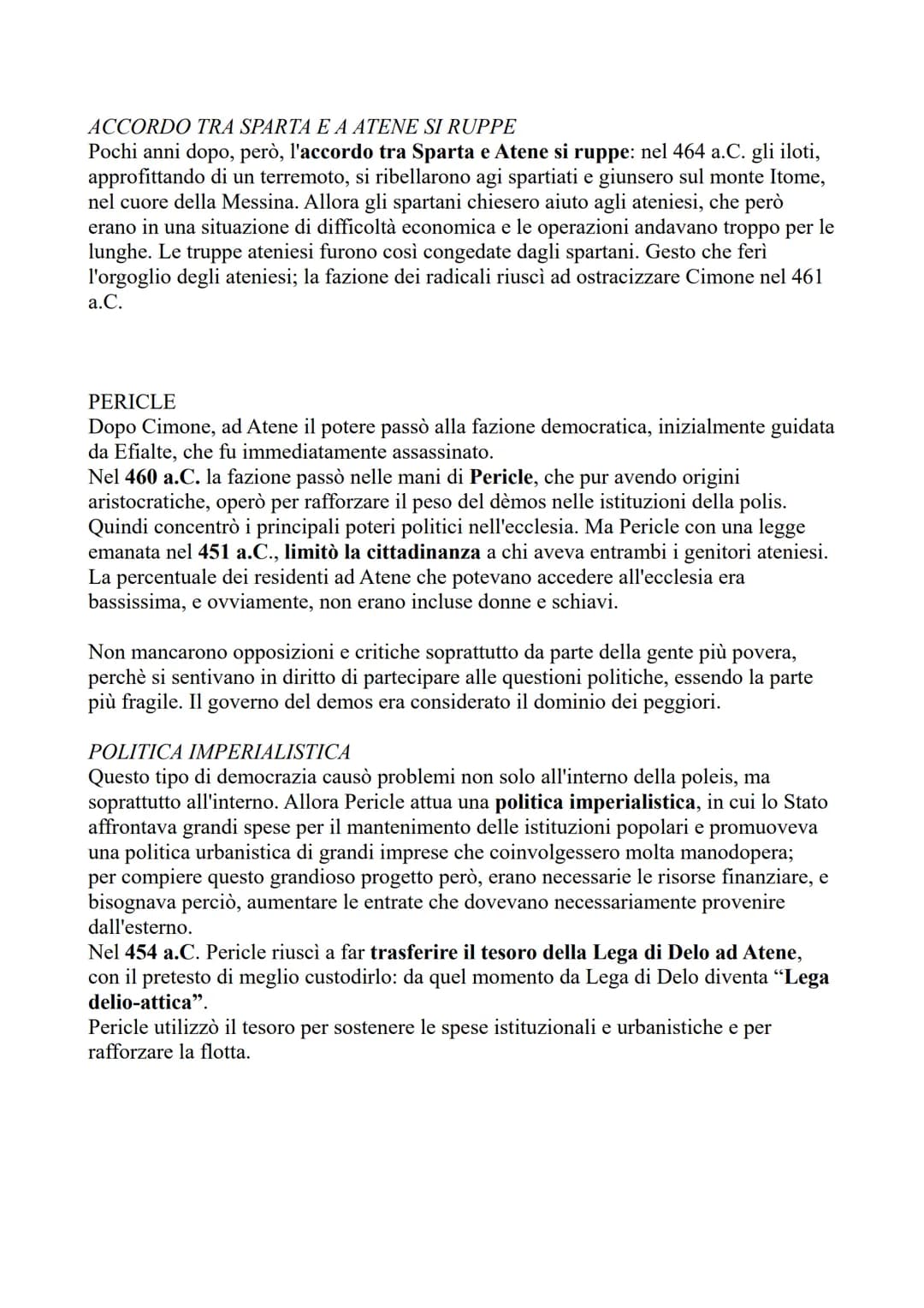 # DOPO LE GUERRE PERSIANE
LE POLEIS GRECHE CONTRO I PERSIANI
Dopo la vittoria sull'impero persiano, i greci e persiani erano ancora in uno