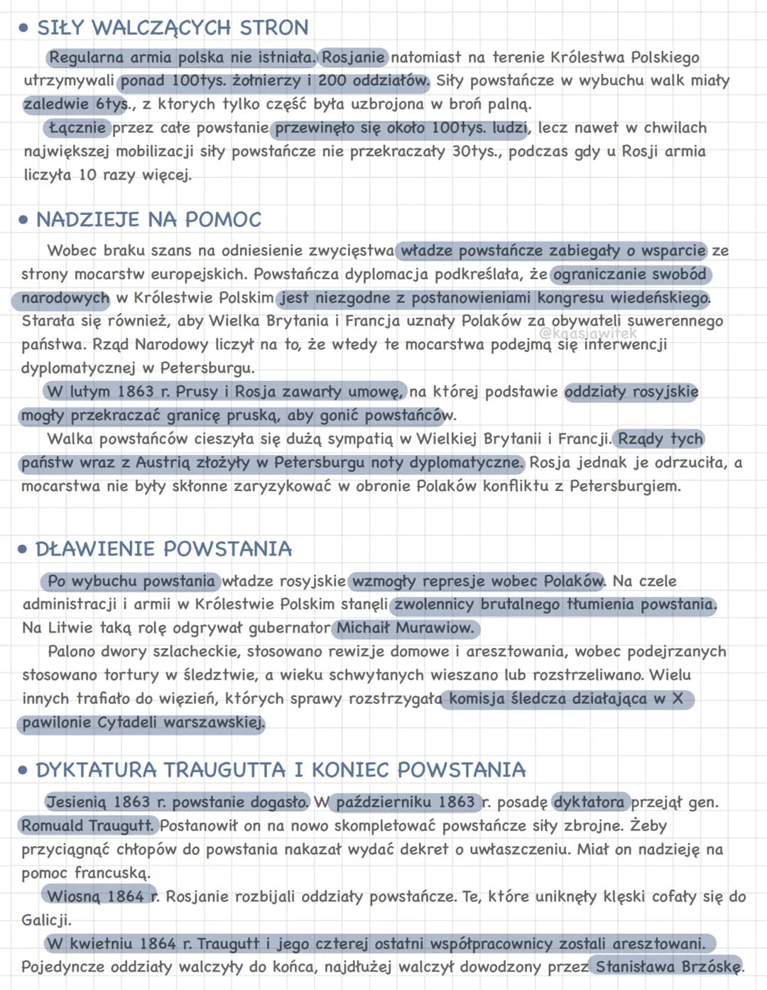 # POLACY I ZIEMIE POLSKIE W 2. POŁOWIE
XIX I NA POCZĄTKU XX WIEKU
1. Królestwo Polskie przed wybuchem powstania
styczniowego
• ROSJA POD R