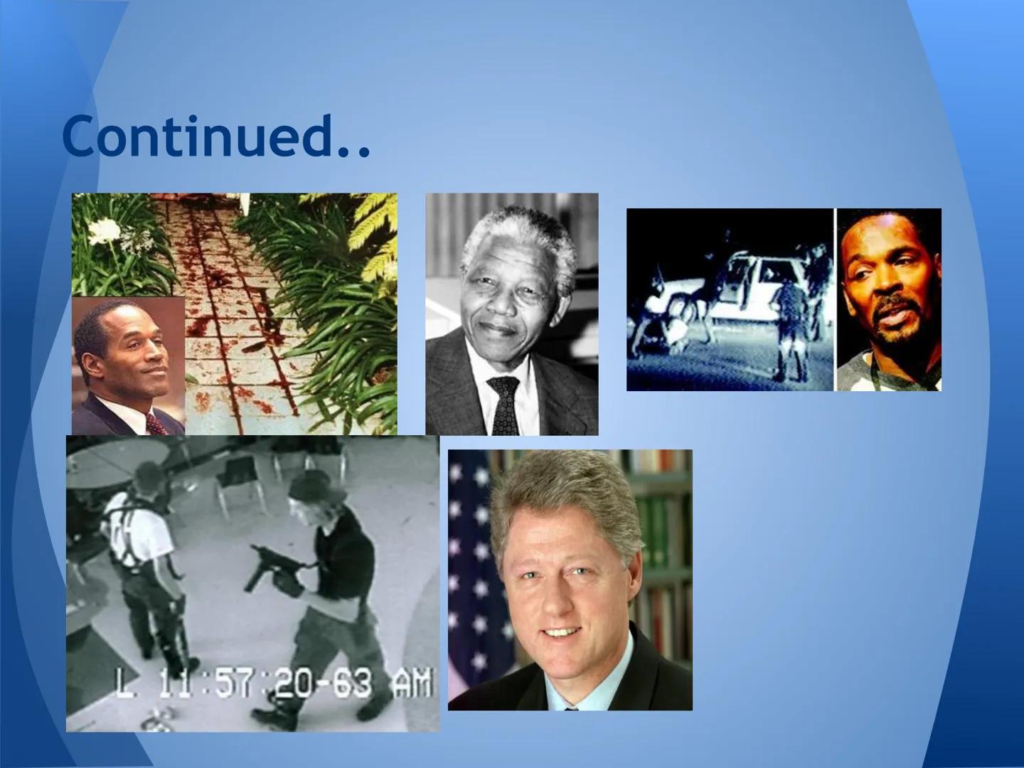 <p>The 1990s witnessed several major world events and historical events in 1990 to 2000 that changed America and the world. Some of the mos