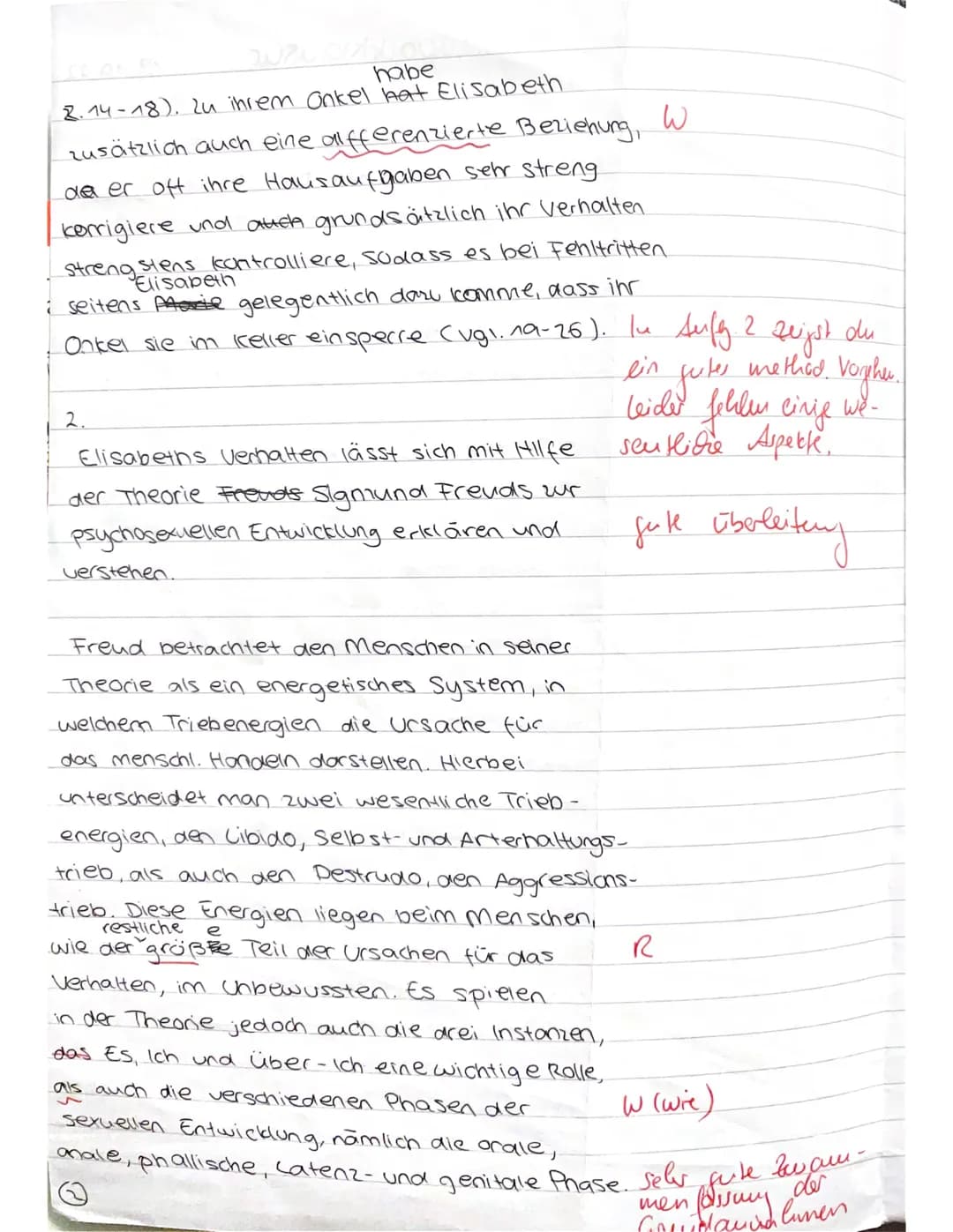 GK2 Pädagogik Q1 ( )
19.10.2022
Name: Michelle
1. Pädagogikklausur
Thema: Pädagogisches Handeln und Modell der Beschreibung psychosexuell