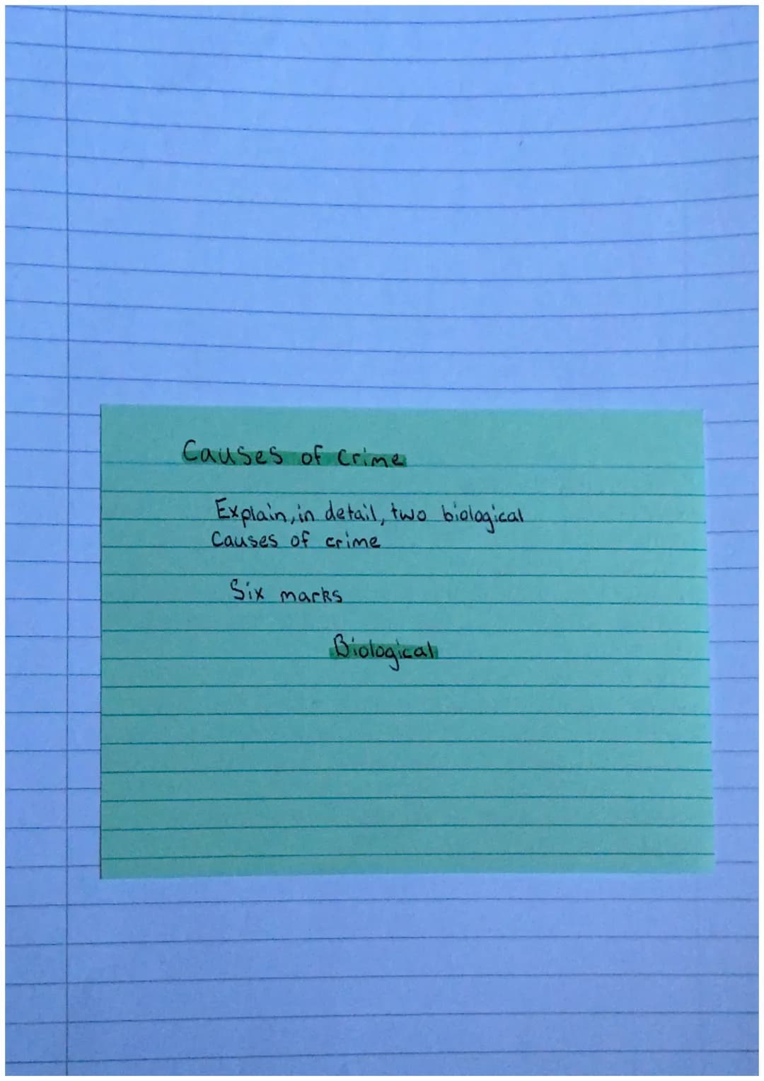 Lesson 1: Types and categories of crime
Success criteria - Describe, in detail, the ways that
Crime is categorised in Scotland. (4)
The Sco