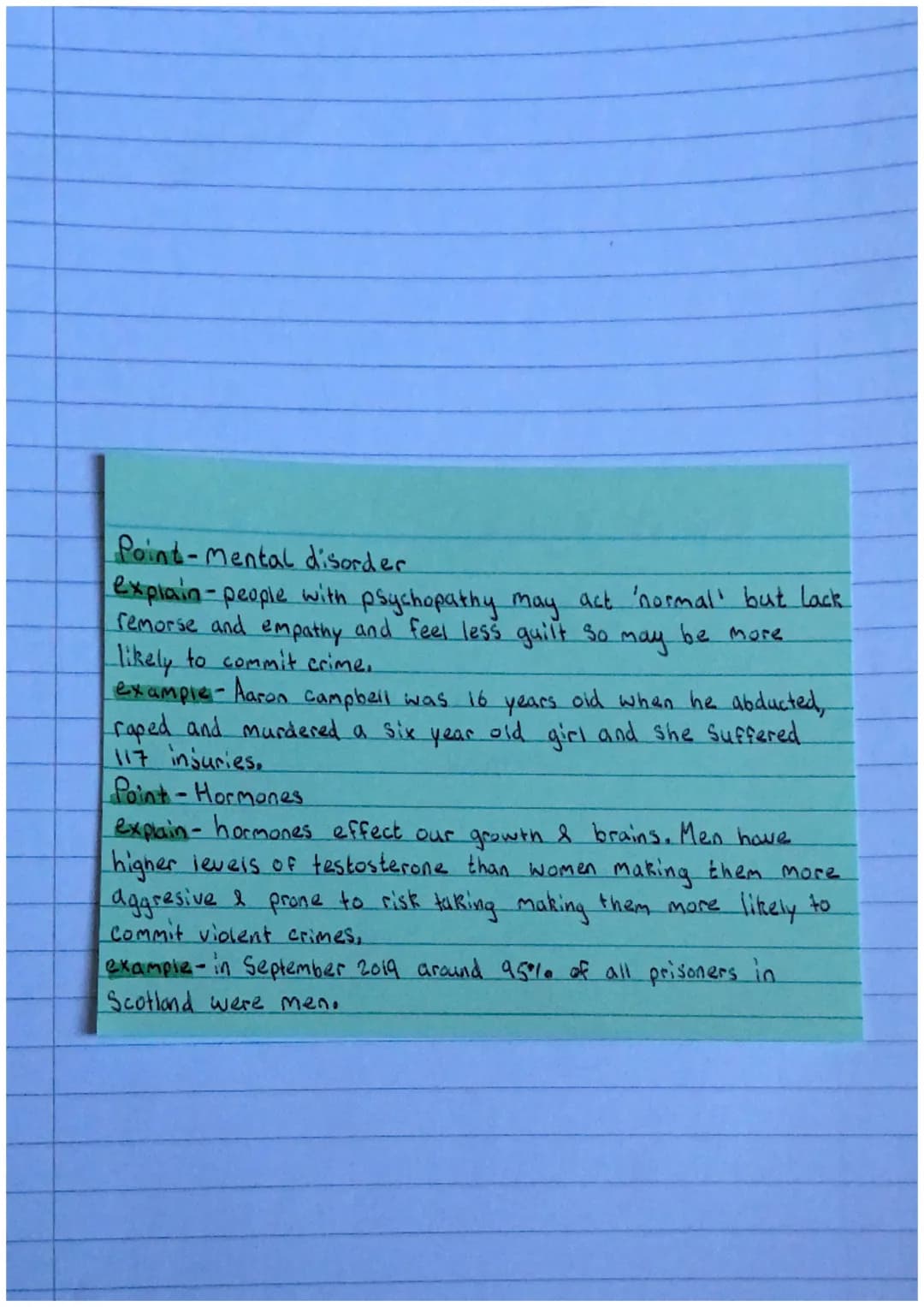 Lesson 1: Types and categories of crime
Success criteria - Describe, in detail, the ways that
Crime is categorised in Scotland. (4)
The Sco