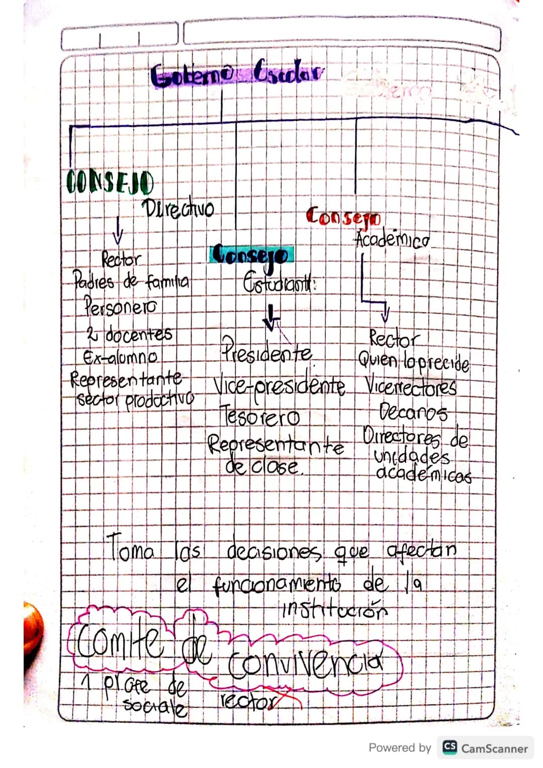 Goberno Esidor
CONSEJO
Directivo
Consejo
Academica
Rector
Consejo
Padres de familia
Personero
Cstudianth
↓
2 docentes
Ex-alumno
Presiden