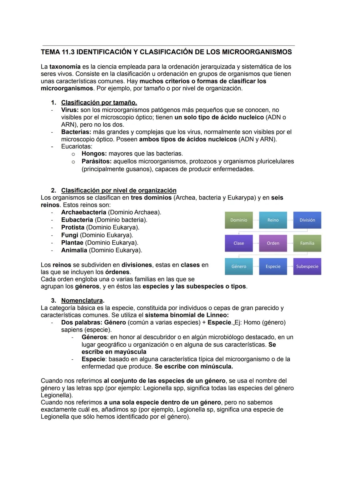 # MICROBIOLOGÍA
## TEMA 11.1: INTRODUCCIÓN A LA MICROBIOLOGÍA
1. Introducción a la microbiología.
Microbiología: Ciencia que se encarga d