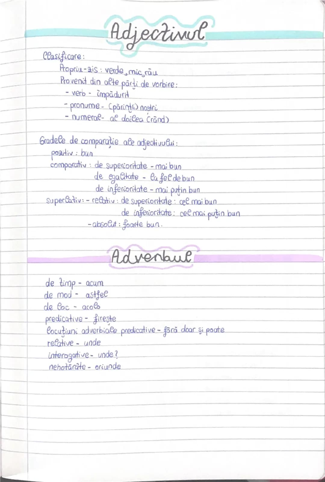 # Gramatică
Clasele V-VIII
Verbul
Clasificare:
Predicative pot avea f.s de P.V (dacă se află la un mod predicativ): a merge,
a scrie.
Cop