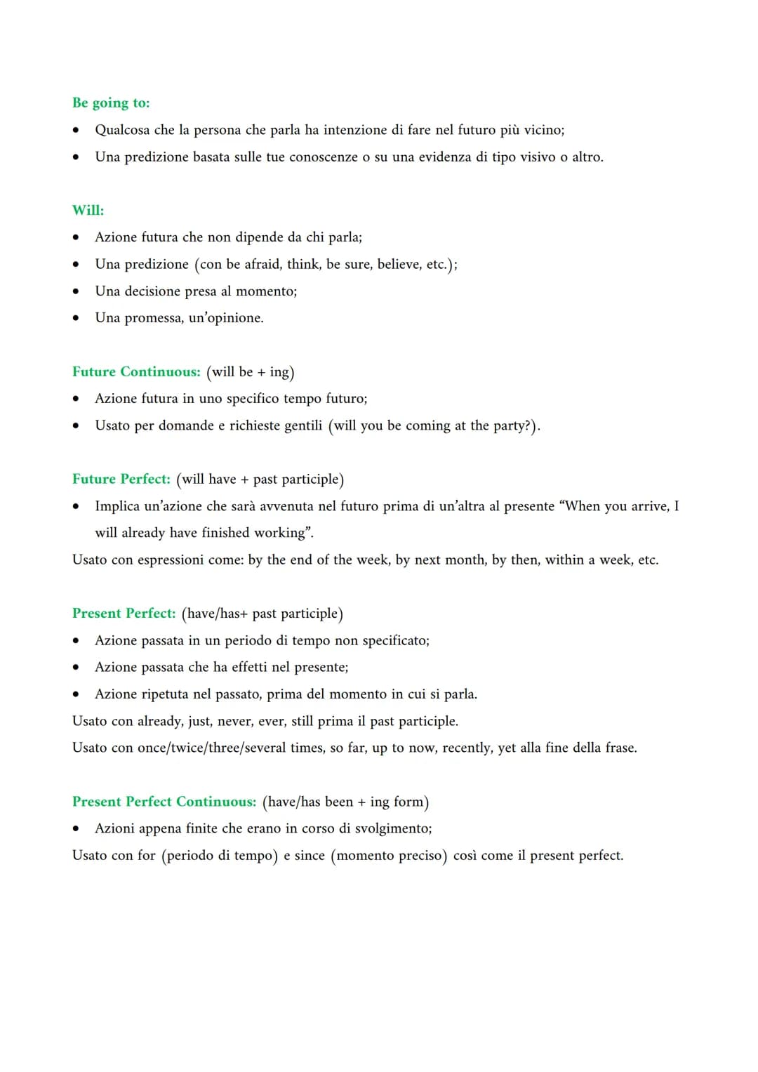 # PHRASAL VERBS
* GET ON - salire;
* GET ON WITH - continuare con;
* GET BACK - tornare indietro;
* GET ABOUT - capire;
* GET ACR