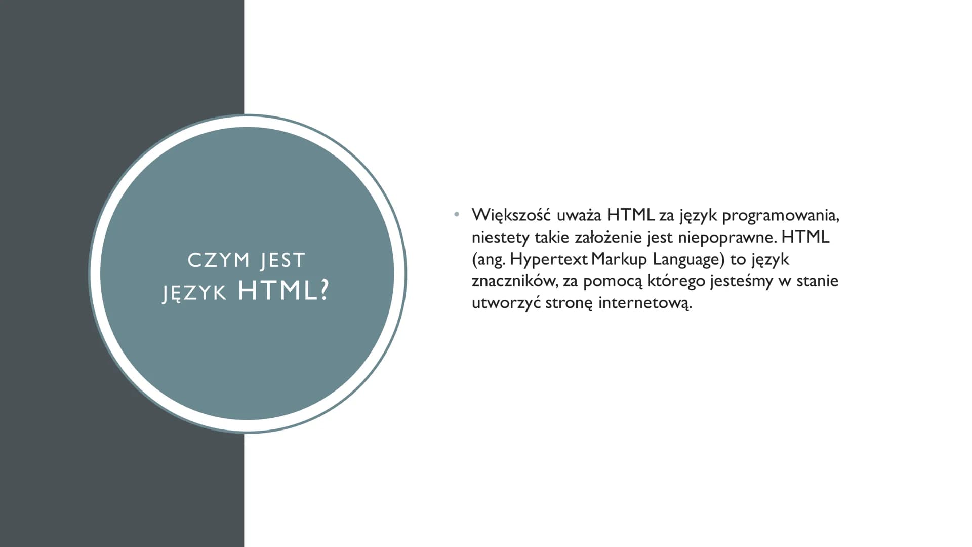 # TWORZENIE STRONY
## INTERNETOWEJ
Podstawowe infromacje na temat HTML
@szyszusiowe_notatki CZEGO
DOWIESZ SIĘ W
TEJ NOTATCE?
1. Czym jest