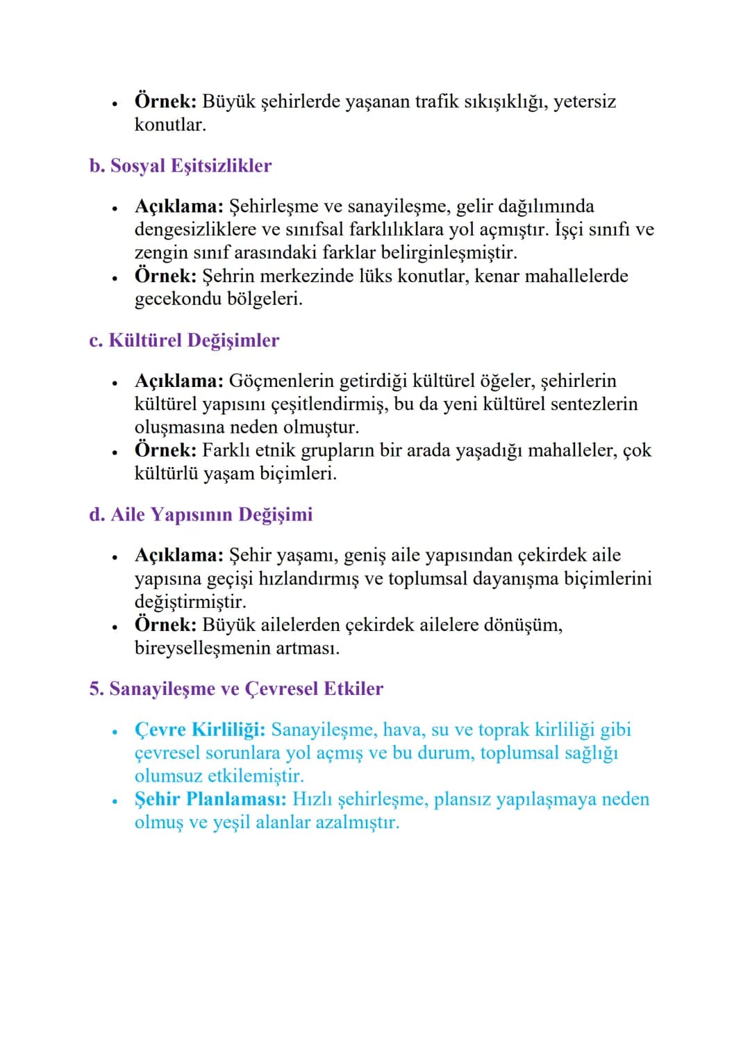 # ŞEHİRLEŞME, SANAYİ VE GÖÇ İLİŞKİSİNİN
TOPLUMSAL ETKİLERİ
1. Şehirleşme (Urbanizasyon)
* Tanım: Şehirleşme, kırsal alanlardan şehir mer