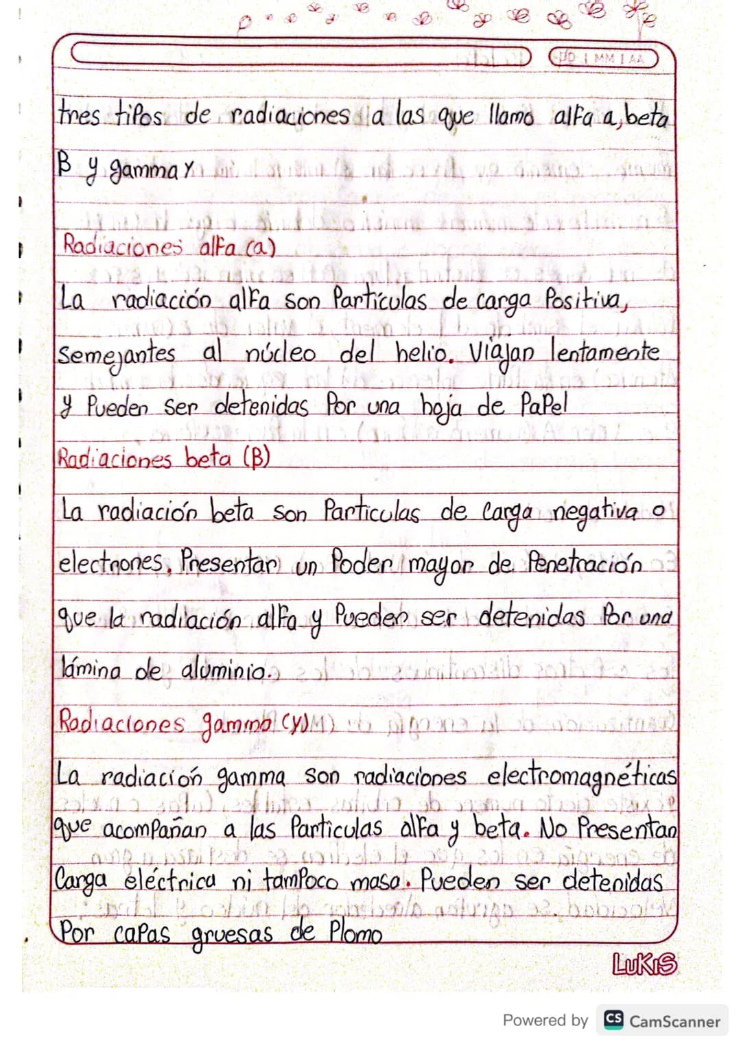 B
G
# Radioactividad
(7108124)
Antes de que el Científico neozelandés Ernest
Rutherford (1871-1937) Formulara su modelo atómico,
Surgió un