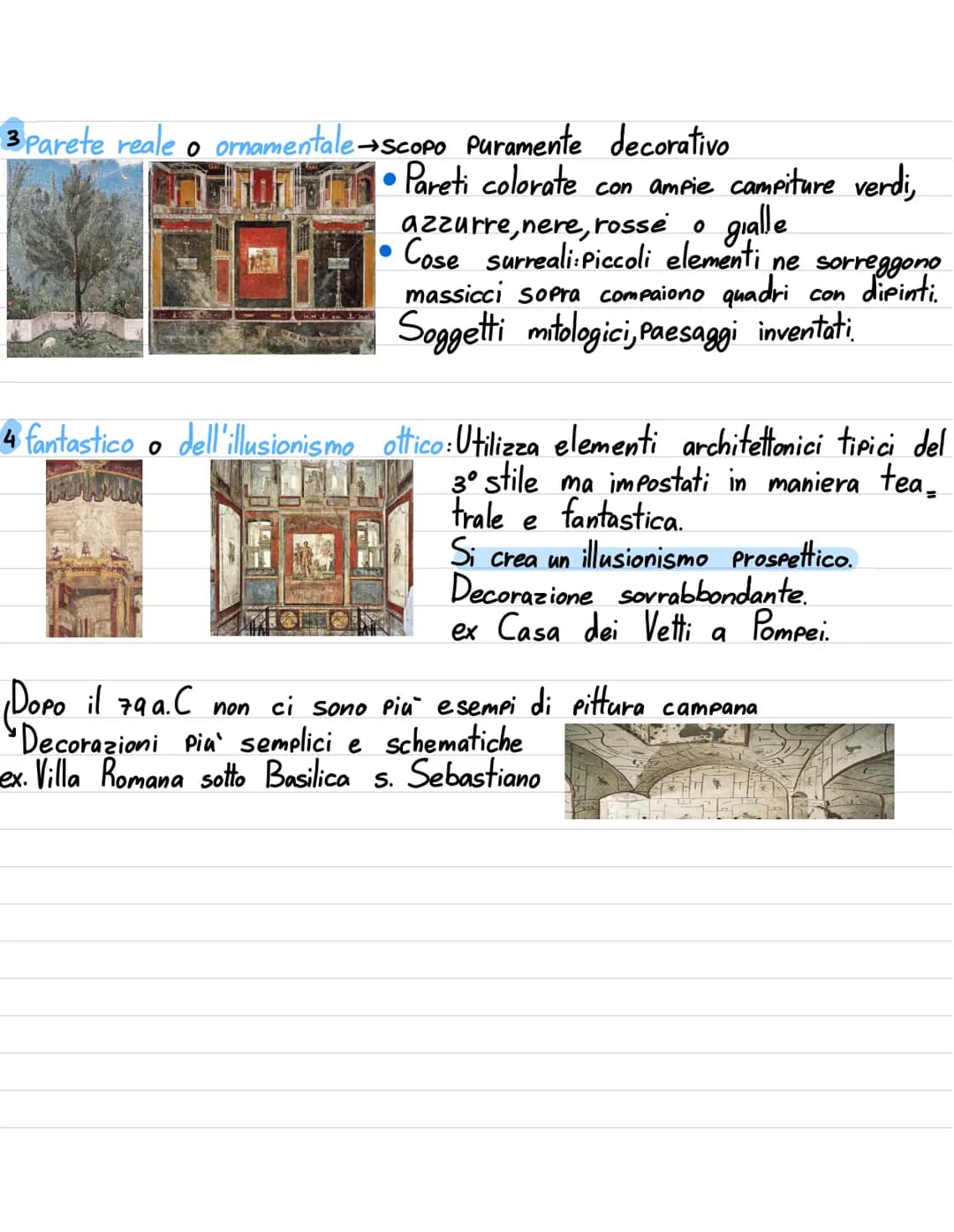 # PITTURA
TRIONFALE Per illustrare le imprese vittoriose
molto cio che sappiamo su questo é grazie a resti ritrovati a Roma ma anche
Pompei