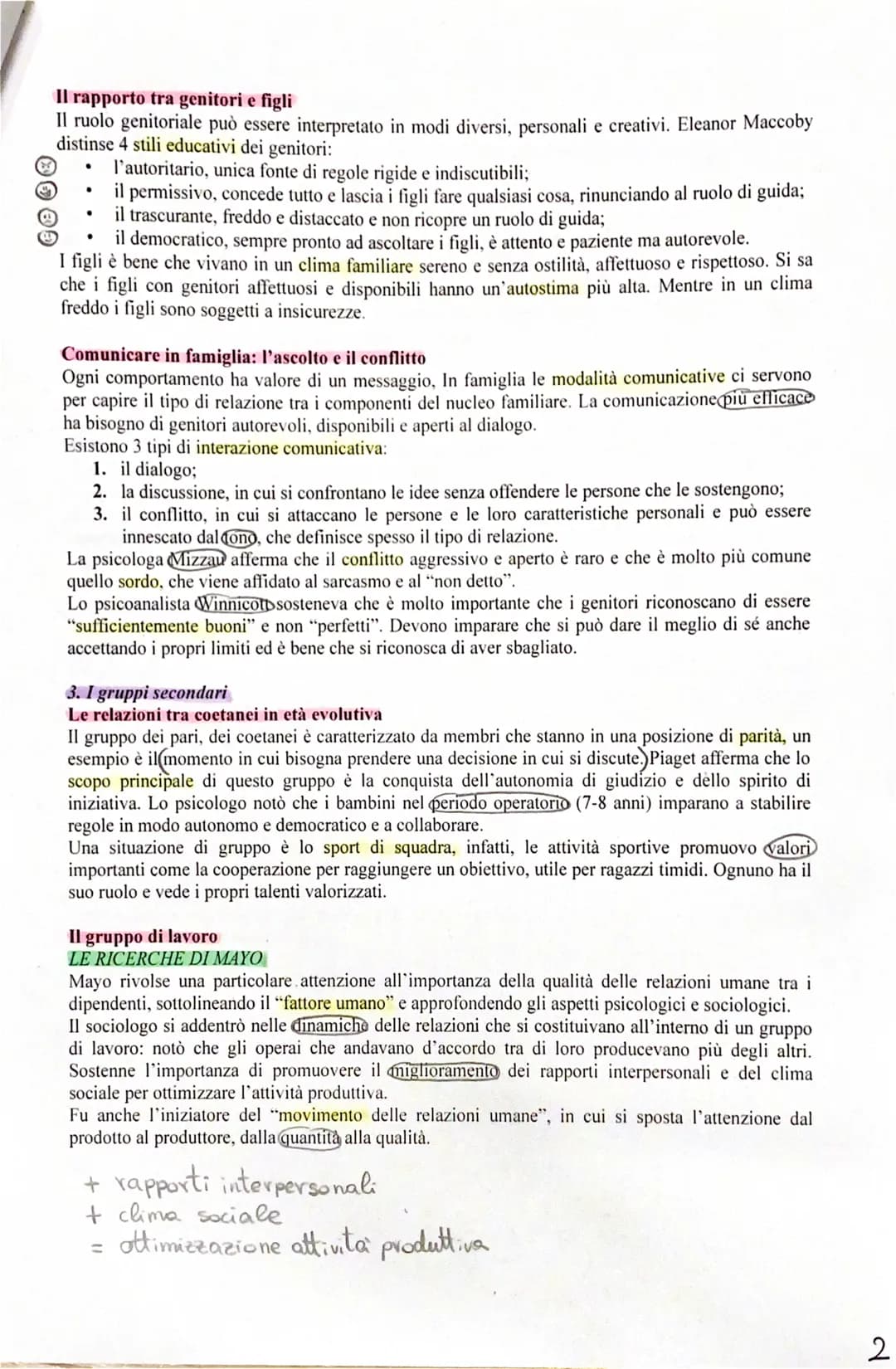 | Alice De Rose
Scienze Umane
14 LO SVILUPPO IN FAMIGLIA E NEI GRUPPI
1. I gruppi sociali
Un inquadramento generale
La psicologia socia