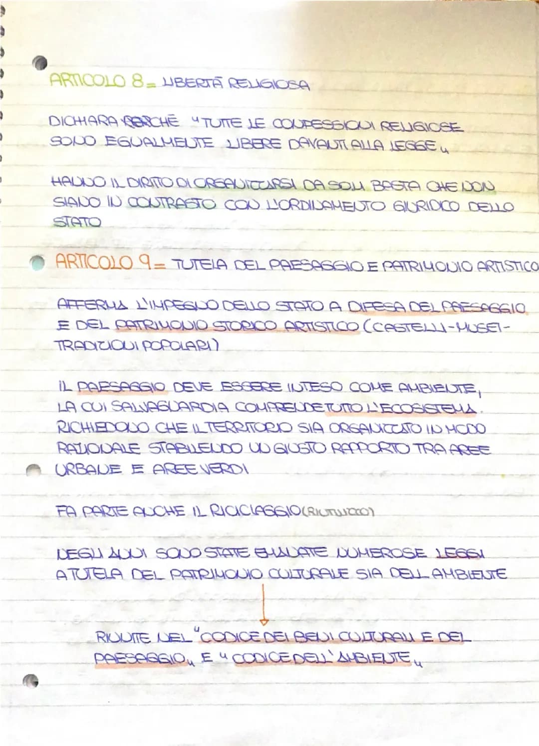 # I PRINCIPI FONDAMENTALI
OCRATICO
SINCIPIO DEMO
BBLICA DEN
ARTICOLO 1°= L'ITALIA É UNA REPUB
EMOCRATICA
FOUDATA SUL LAVORO. LA SOVRANITA
A