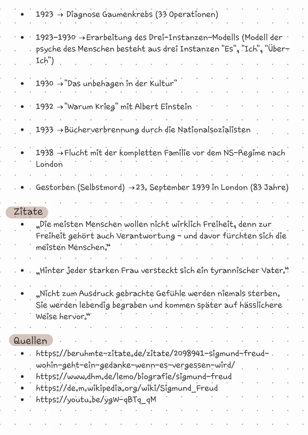 Lebenslauf
• Geboren→ 6. Mai 1856 in Freiberg
• 1873-1885 → Medizinstudent in Wien & Professor als Neuropathologe
• 1880 → 1 Jahr Militär
