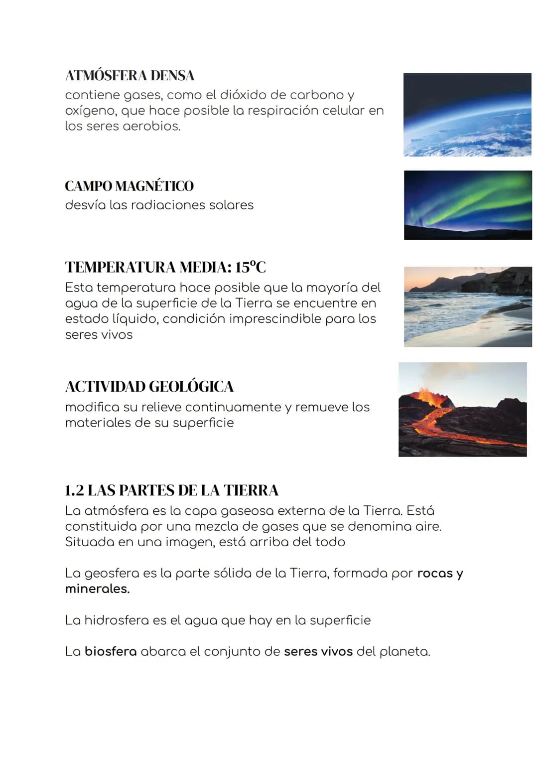 # BIOLOGÍA Y GEOLOGÍA
## DICCIONARIO CIENTIFICO
GEOSFERA: es la parte de a Tierra que está formada por rocas
y minerales
CORTEZA: es la c