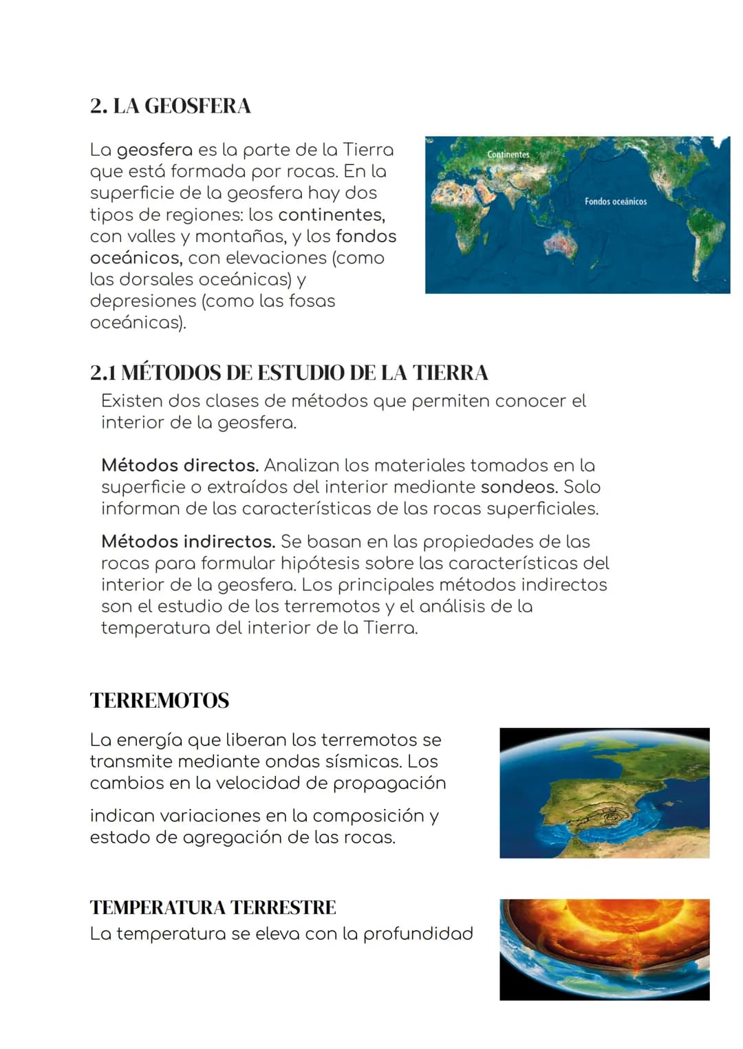# BIOLOGÍA Y GEOLOGÍA
## DICCIONARIO CIENTIFICO
GEOSFERA: es la parte de a Tierra que está formada por rocas
y minerales
CORTEZA: es la c