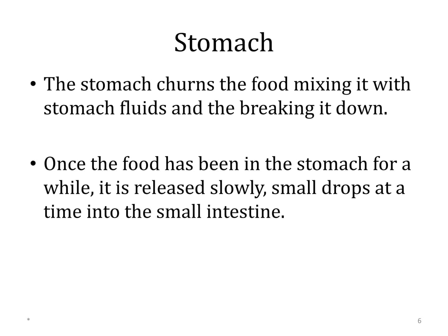 # Organ Systems
Digestive System # Need for Digestion
• Cells need a constant supply of nutrients for fuel, growth
and tissue production.