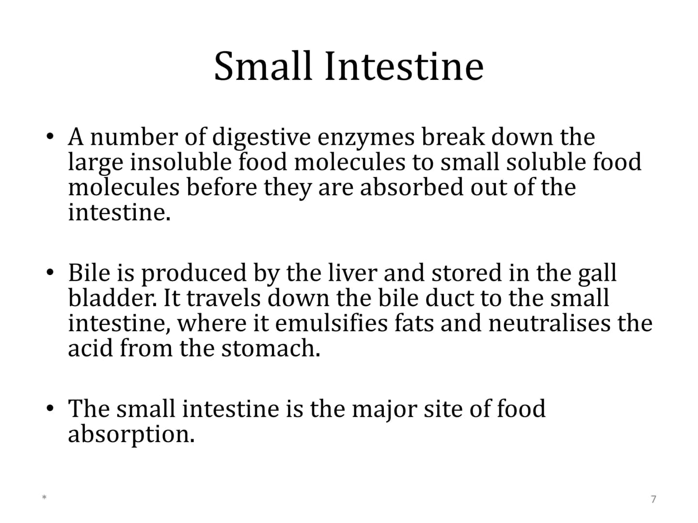 # Organ Systems
Digestive System # Need for Digestion
• Cells need a constant supply of nutrients for fuel, growth
and tissue production.