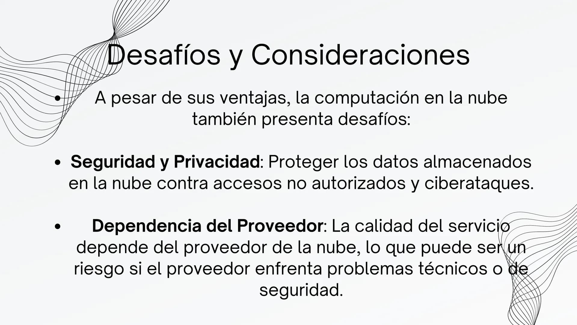 COMPUTACIÓN
EN
LA NUBE # ¿Qué es la Computación en la Nube?
La computación en la nube es el acceso a demanda a
recursos informáticos como s