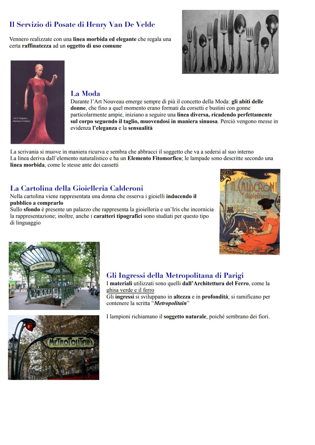 # L'Art Nouveau
Tra la fine del 1800 e gli inizi del 1900 ci fu un grande crisi, in cui iniziarono ad emergere:
- l'entusiasmo per lo svilu