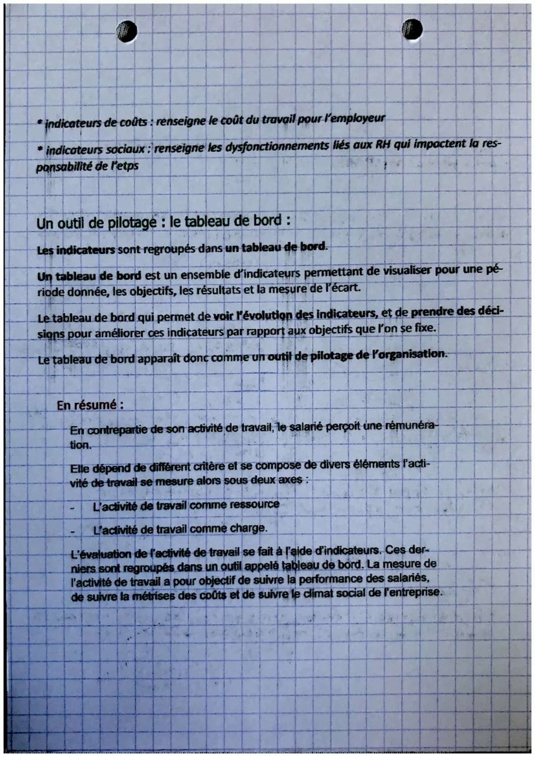 # gestion
# chapitre 8
La rémunération et l'évaluation de l'activité de travail
Définition:
La rémunération est une contrepartie financiè