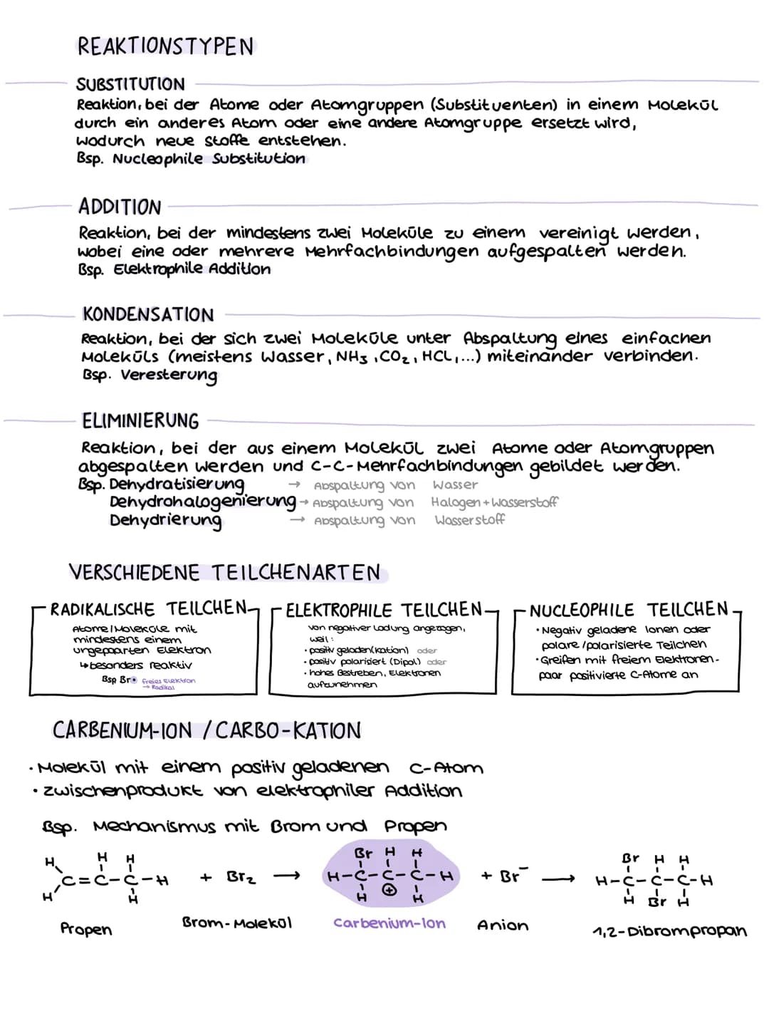 # ORGANISCHE CHEMIE
STOFFKLASSEN
-HOMOLOGE REIHE DER ALKANE-
ALKENE
Methan CH4 Bsp.:
Ethen C₂H₄H Kohlenwasserstoffe
Ethan C2H6 HHH Prop