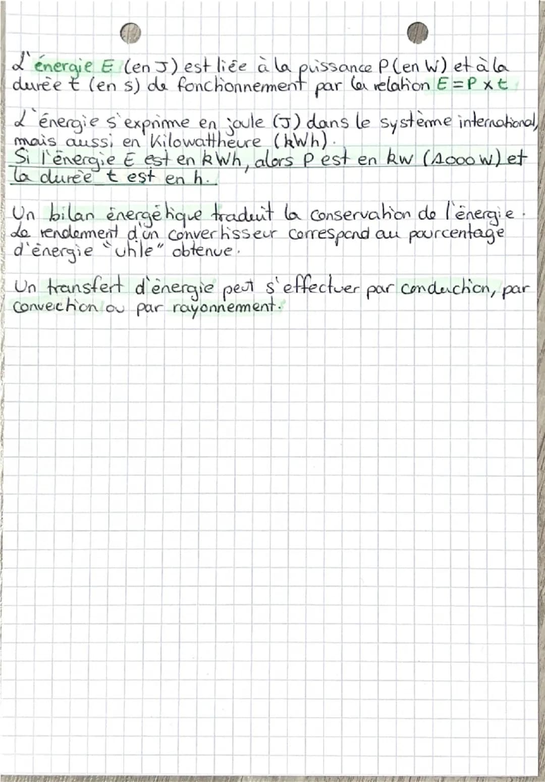 physique
chimie...
La puissance et l'énergie.
I) LA PUISSANCE:
La puissance indiquée par le fabricant est sa puissance
normale.
puissan