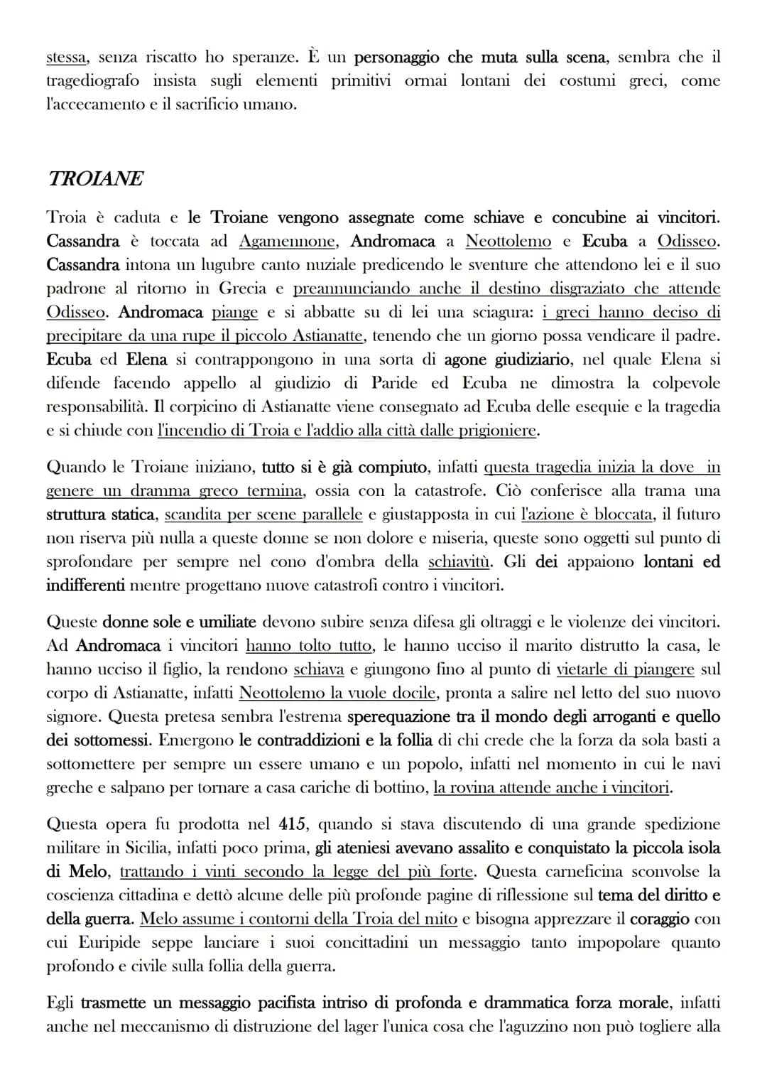 # EURIPIDE
Nasce a Salamina nel 480 a.C., ricevette un'educazione di alto livello, in quanto cresciuto in
una famiglia agiata. Si sa poco d
