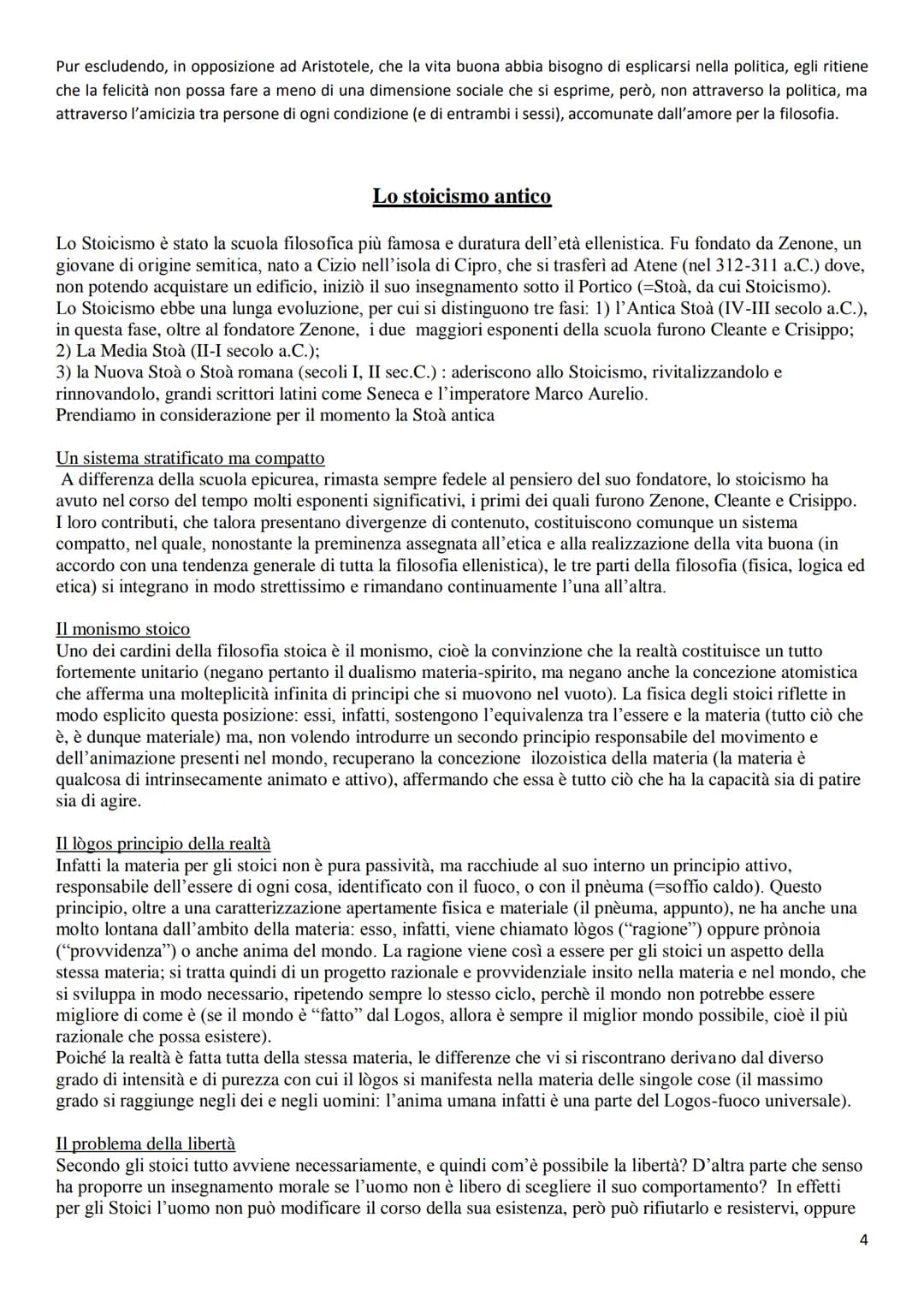# L'ELLENISMO E LE FILOSOFIE ELLENISTICHE
Caratteri generali
L'Ellenismo è il periodo storico-culturale che va dalla morte di Alessandro M