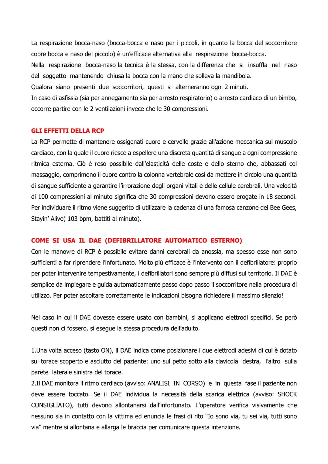 # Primo soccorso: interventi nelle emergenze e nelle urgenze
Il primo soccorso si propone di perseguire tre obiettivi fondamentali:
1. pres