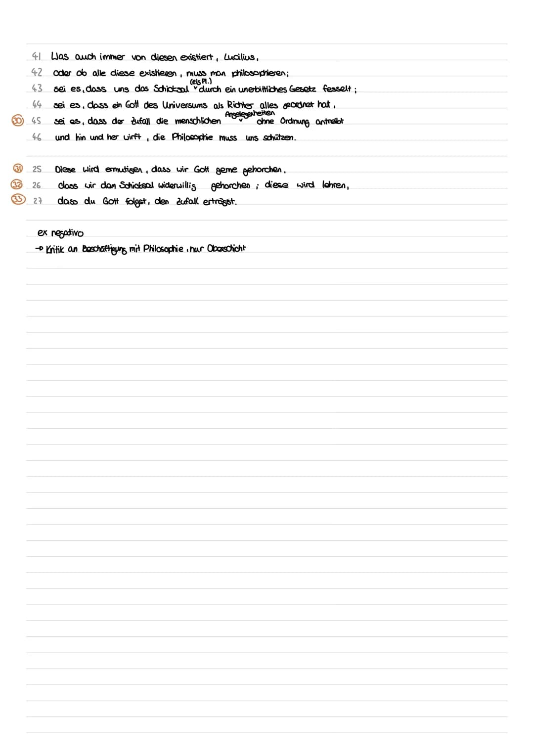 Einführung: Römische Philosophie - L.Annaeus Seneca, Ad Lucilium epistulae morales ep.16, 1-5
Seneca Lucilio suo salutem
[Liquere hoc tibi