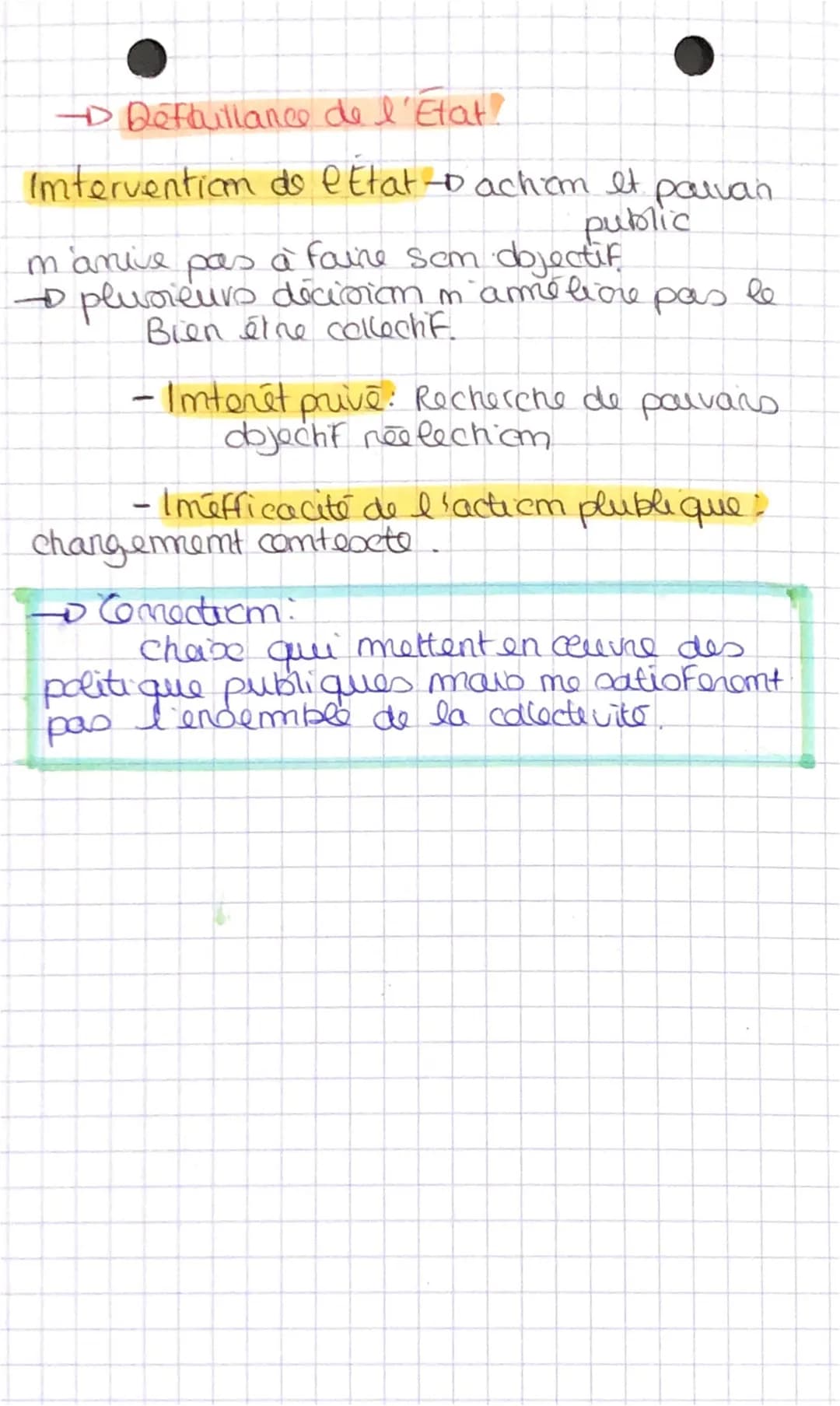 Chap Economile
Chapitre 2: Réfaillance des marché et
défaillances des étato
Défaillance du marché
Asymétrie d'info
Comsommateurs
me dispo