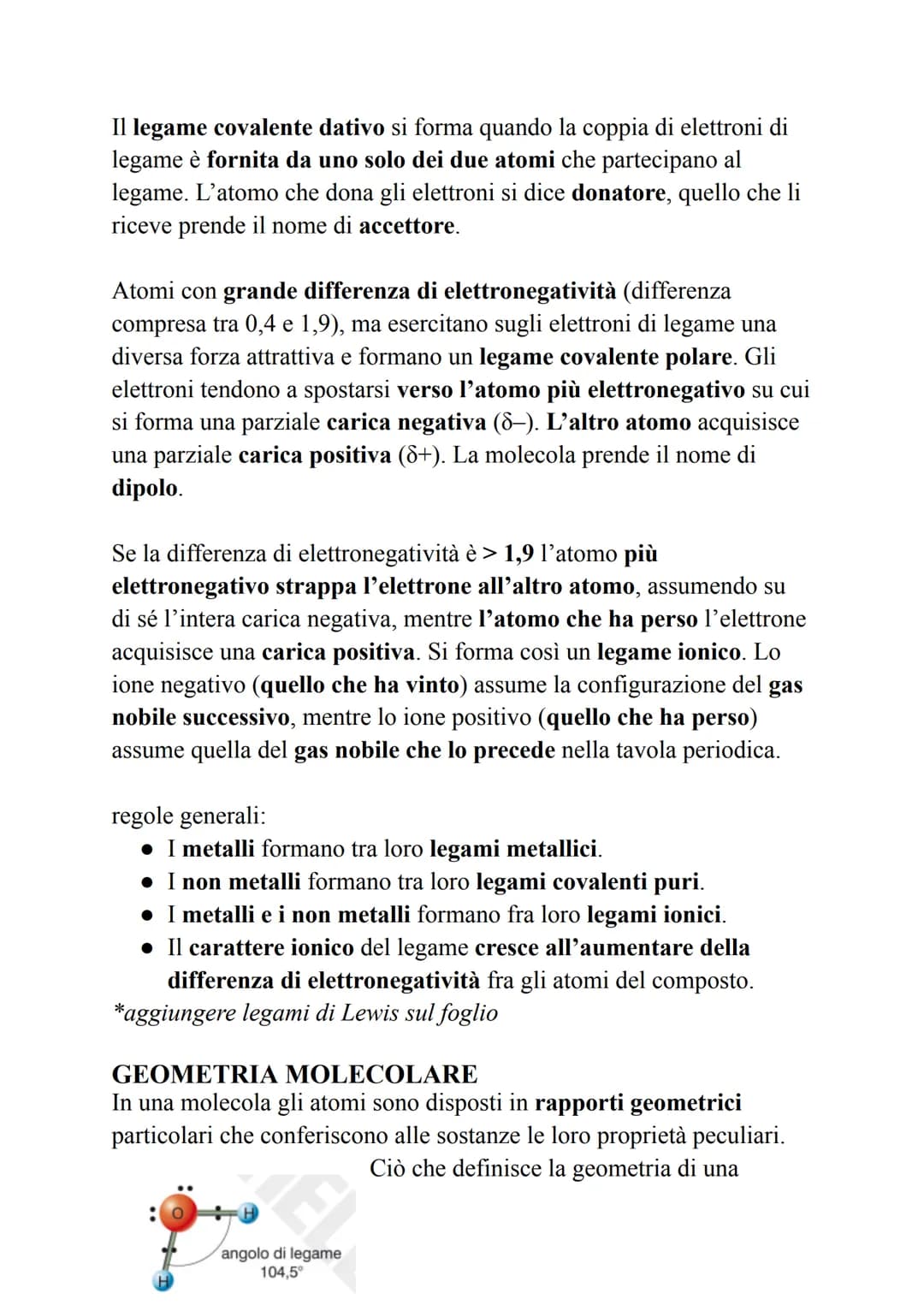 # LEGAMI
## I LEGAMI CHIMICI
Non tutte le combinazioni tra atomi sono realizzabili: un composto si
forma solo se la sua energia potenziale