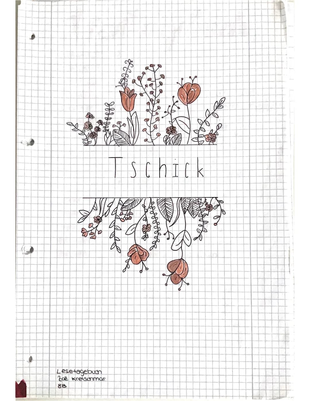 Tschick
Lesetagebuch
Zoe Kretschmar
8B Uzitagebrich
Kapitel 48
Seiten 254
Ort Beren
Zeit Sommer 2010, /Obergang & zur 9. klasse)
Chara